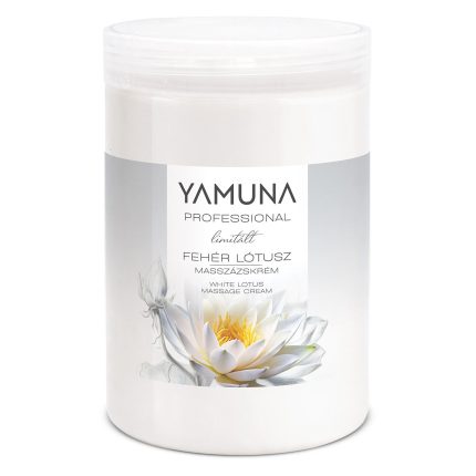 Crema masaj LOTUS ALB - Yamuna - 1.020 g (editie limitata)